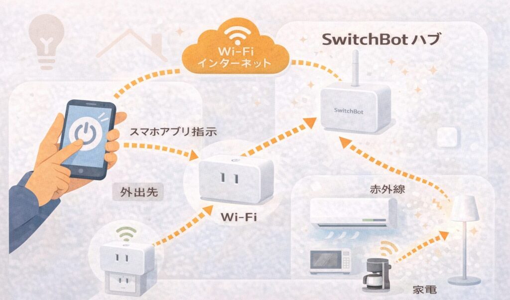 SwitchBotを遠隔操作できる仕組み