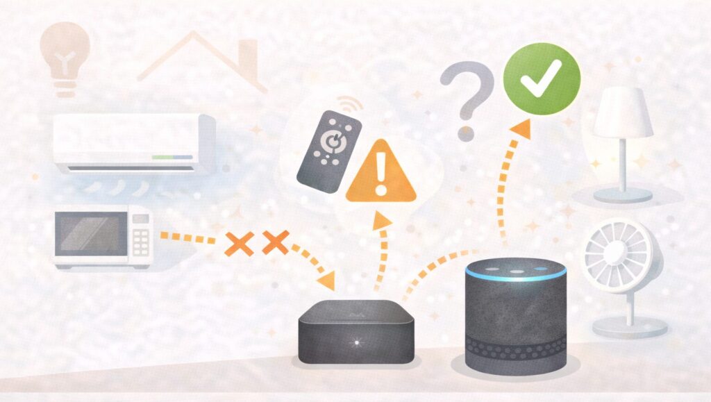 アレクサで家電操作するためにハブが必要