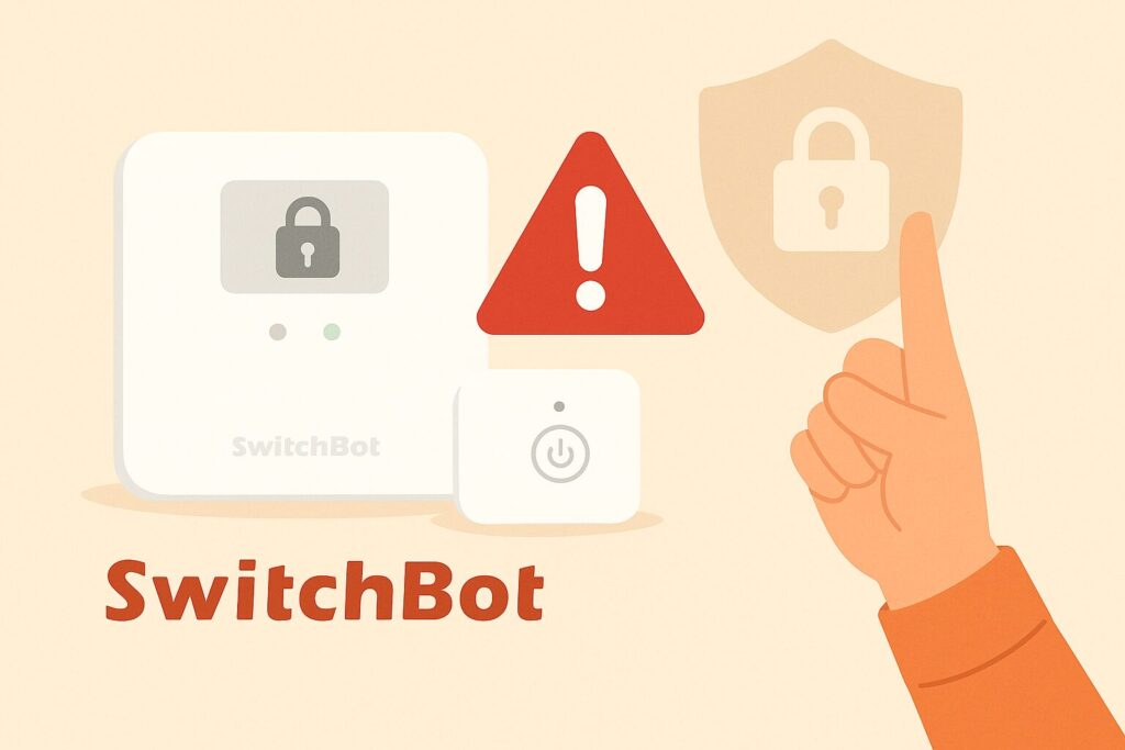 SwitchBotのセキュリティについてイメージしている画像