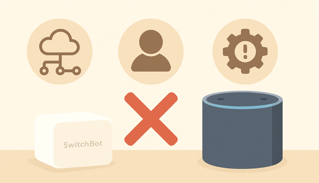 SwitchBotとアレクサが連携できない原因3選
