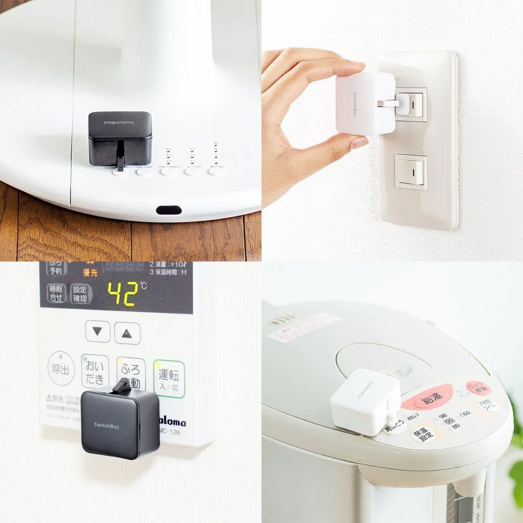 SwitchBot公式サイト：ボットの機能を説明している画像