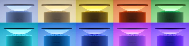 公式：全10色を見せている画像