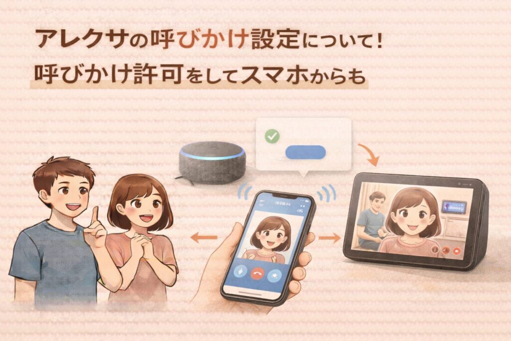 アレクサの呼びかけ設定について!呼びかけ許可をしてスマホからも