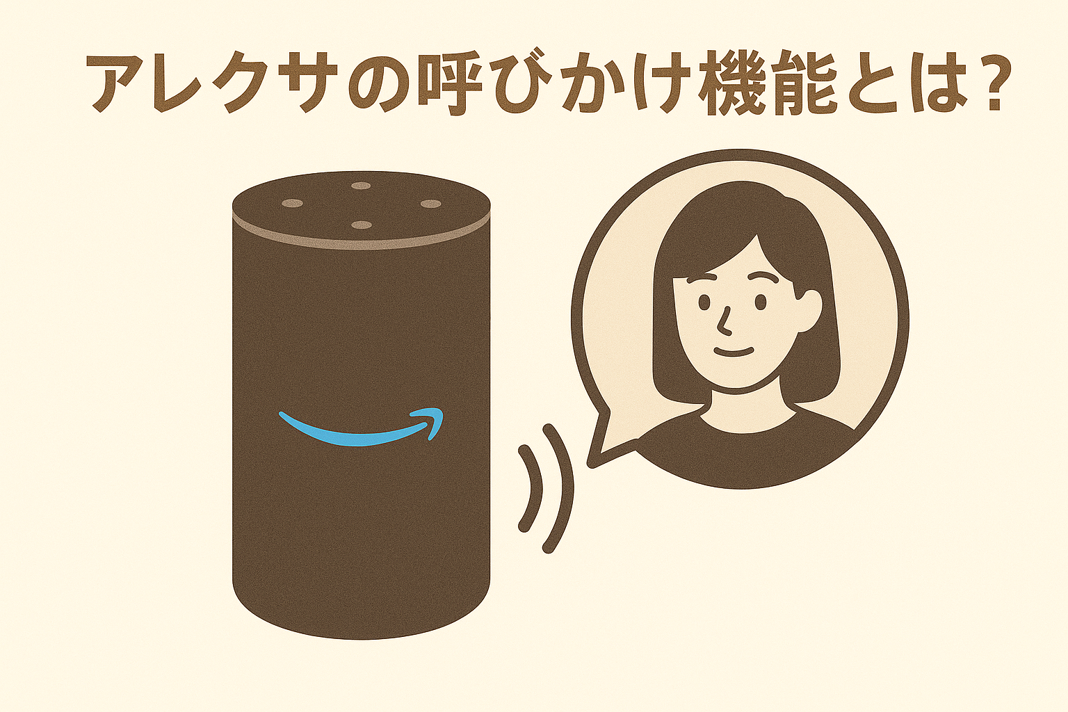 アレクサの呼びかけ機能について