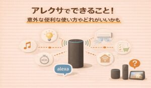 アレクサでできること!意外な便利な使い方やどれがいいかも