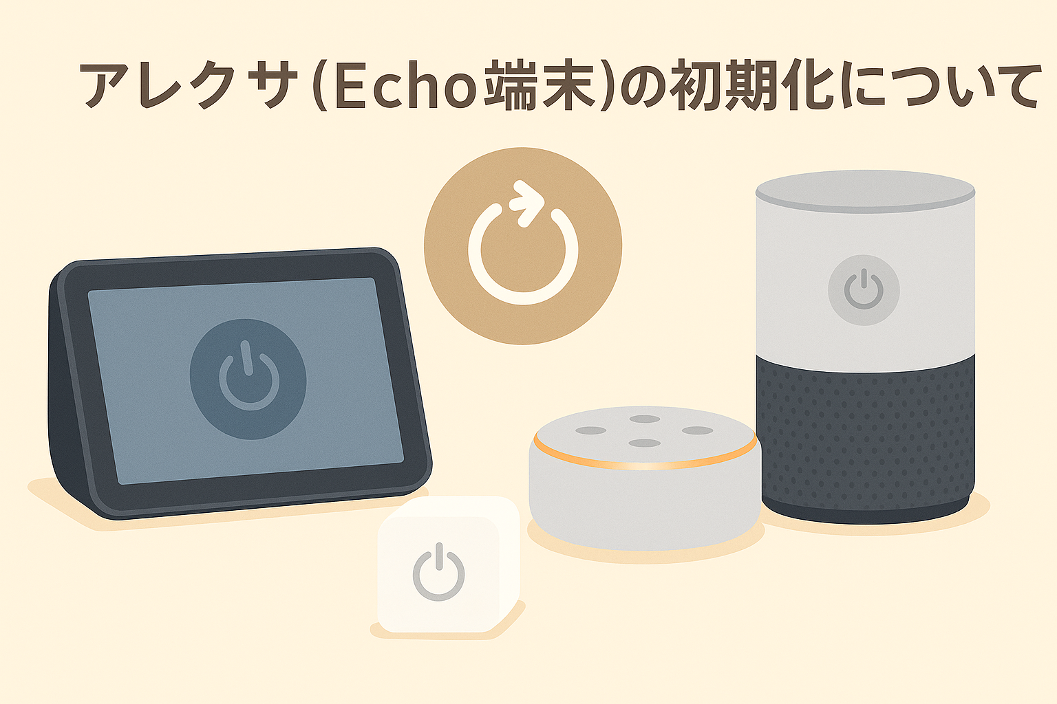 アレクサの初期化について