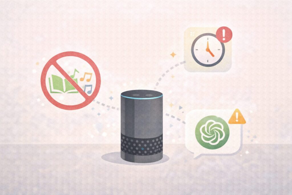 注意点|アレクサでKindle本を読み上げるときのポイント