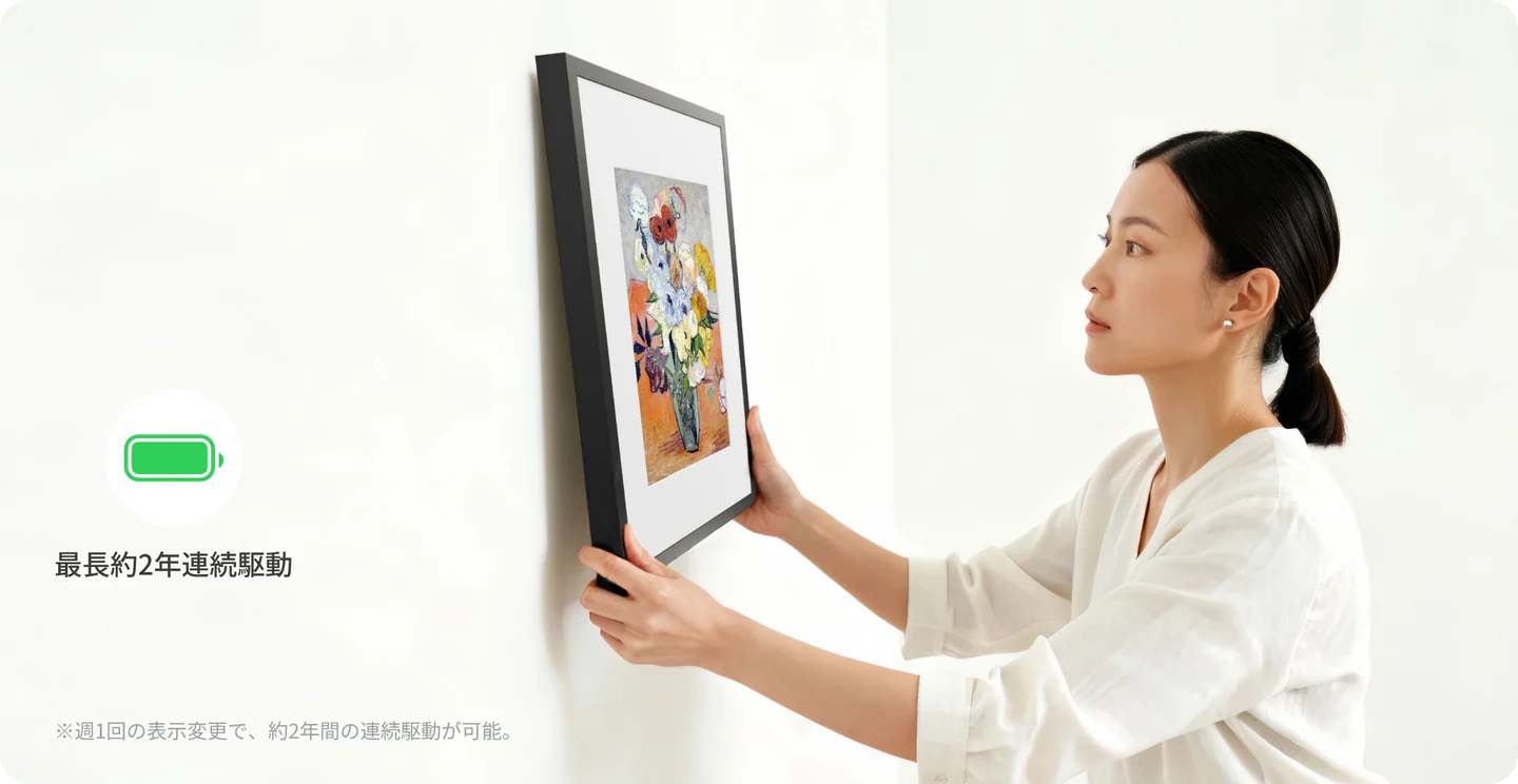 最長2年持つことを示す:公式