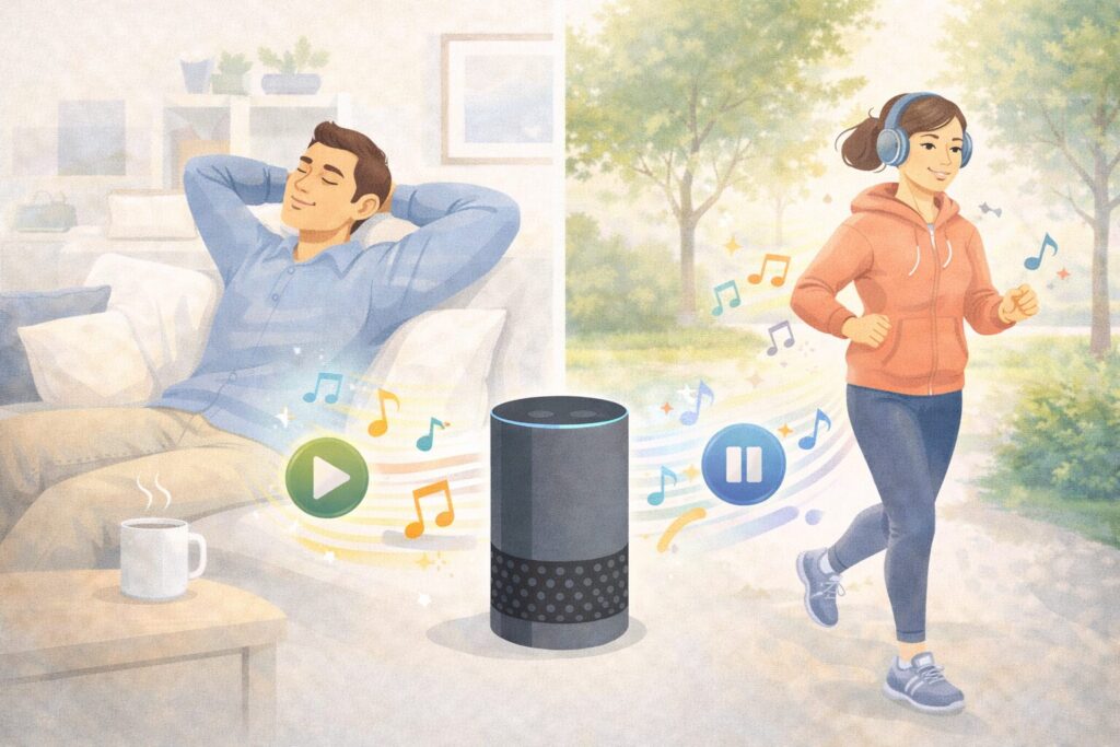 おすすめの音楽再生コマンド