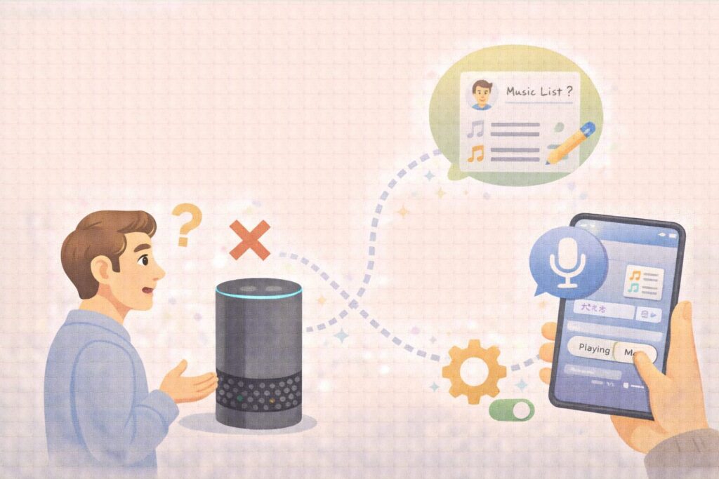 プレイリストが認識しないときの対処方法