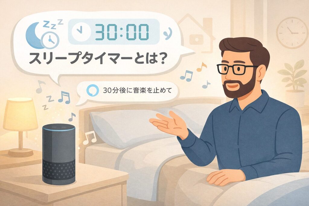 アレクサのスリープタイマー(オフタイマー)とは