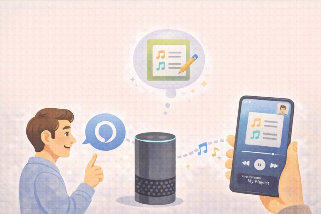 アレクサで自分のプレイリストを再生する方法