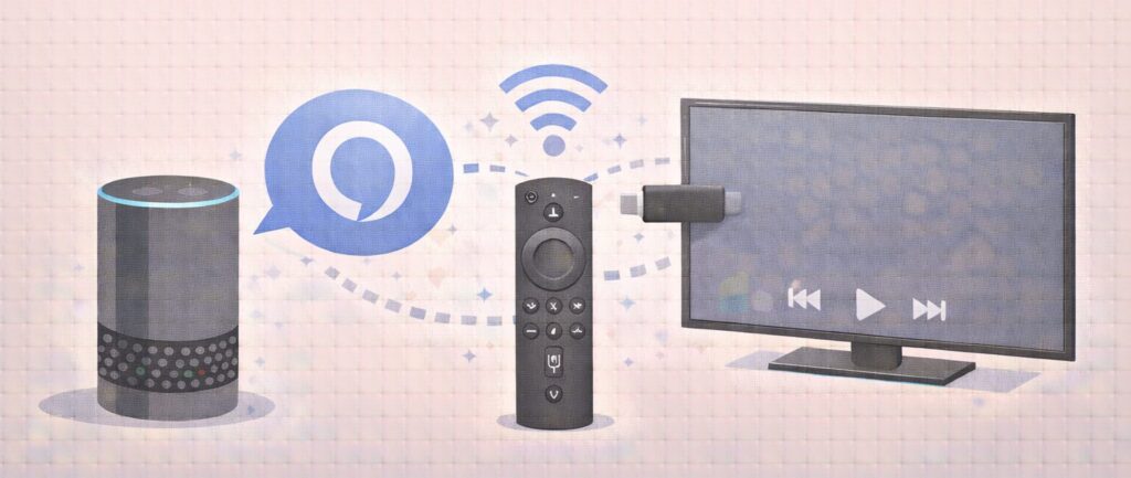 アレクサとFire TVの連携方法