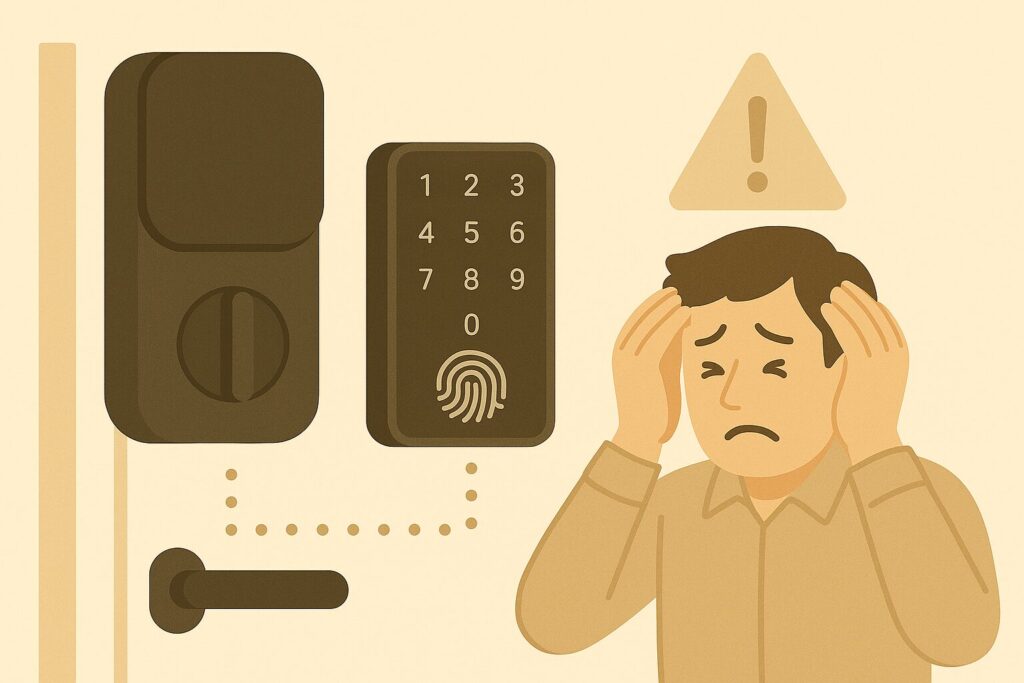 SwitchBotロック・指紋認証パッドなどのトラブル