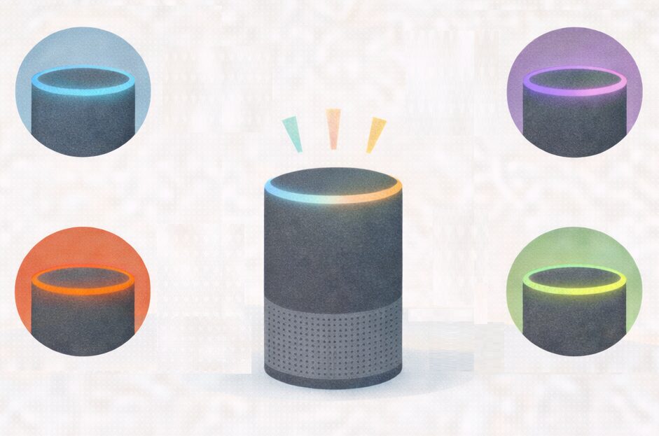 アレクサが黄色以外に光った時の意味