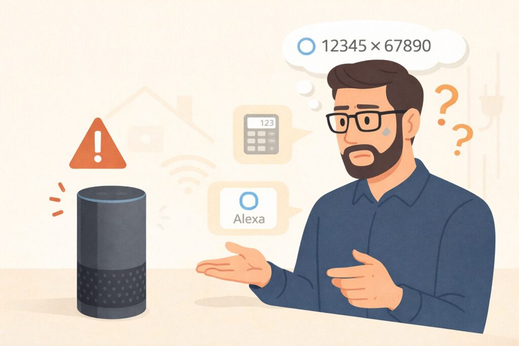 アレクサで使える計算機能の注意点