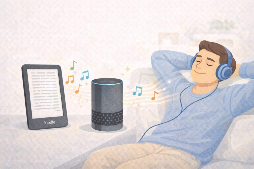 アレクサでKindleの本を読み上げする方法