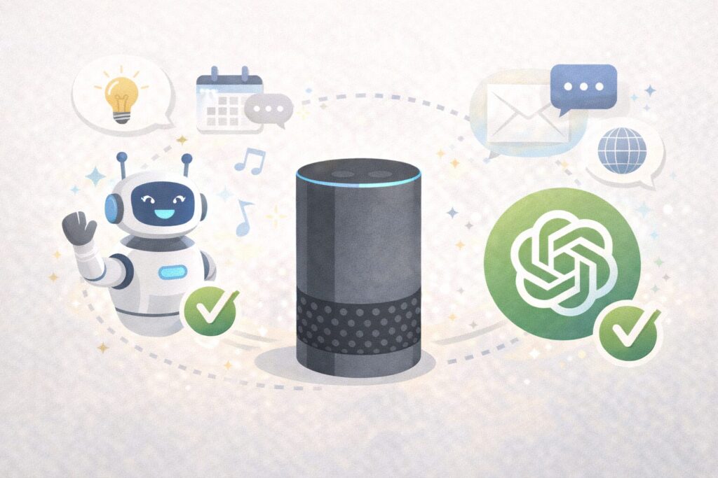 アレクサで使えるChatGPTなどのAIスキルをご紹介