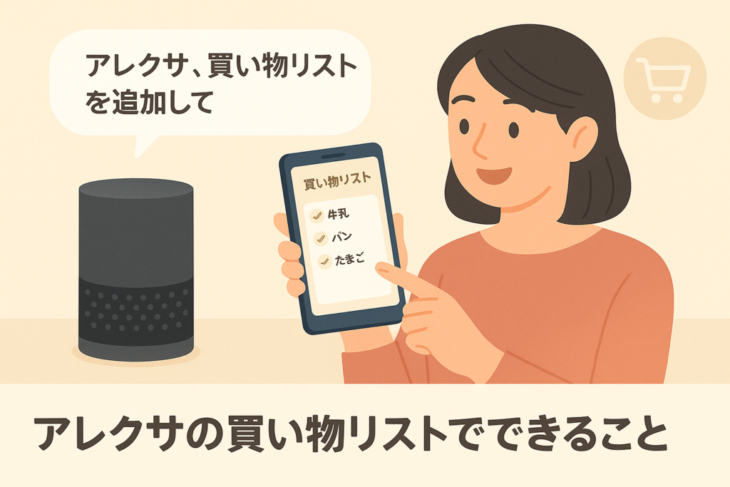 買い物リストでできること