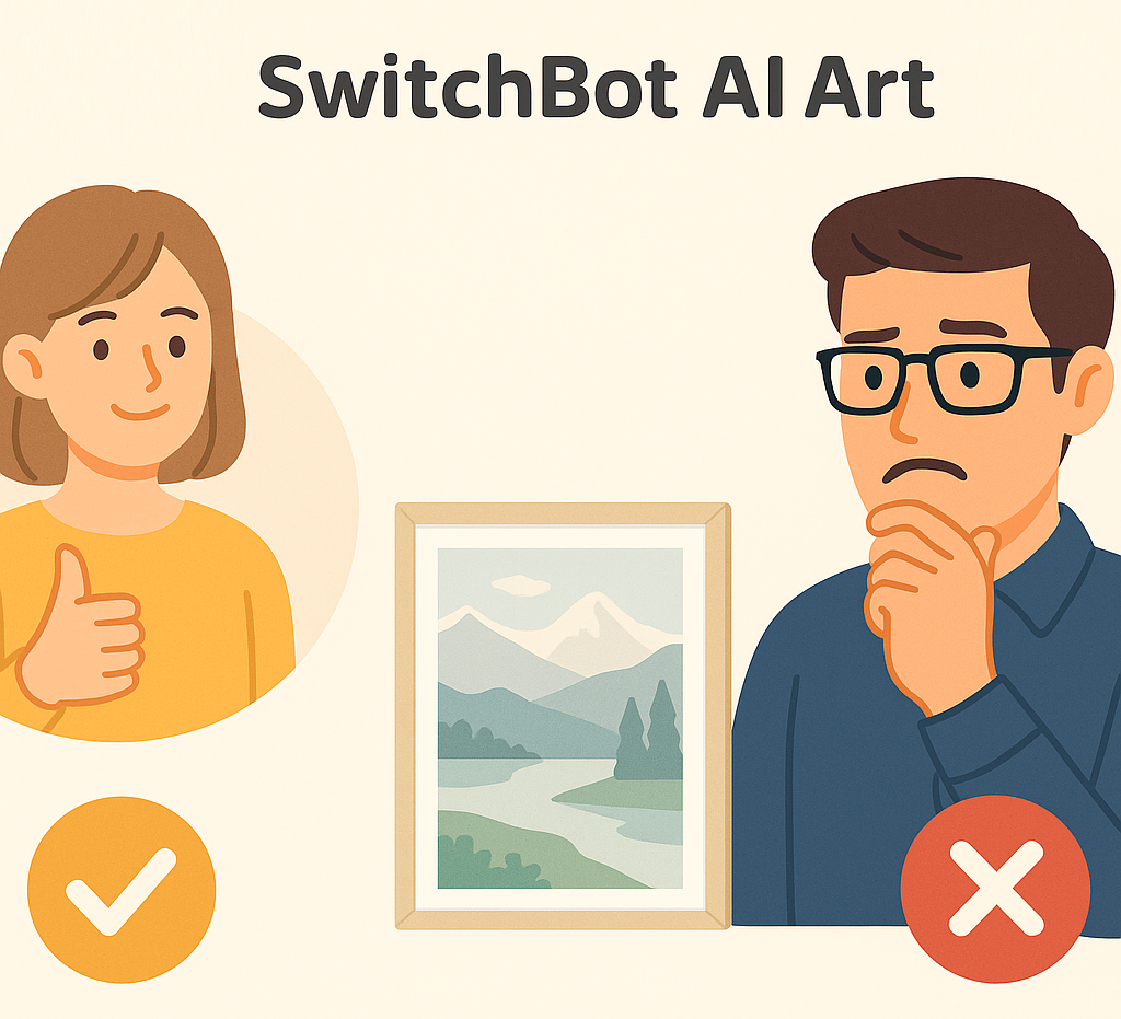 スイッチボットAIアートキャンバスがおすすめな人/そうではない人