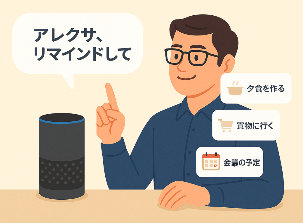 アレクサのリマインダーでできること