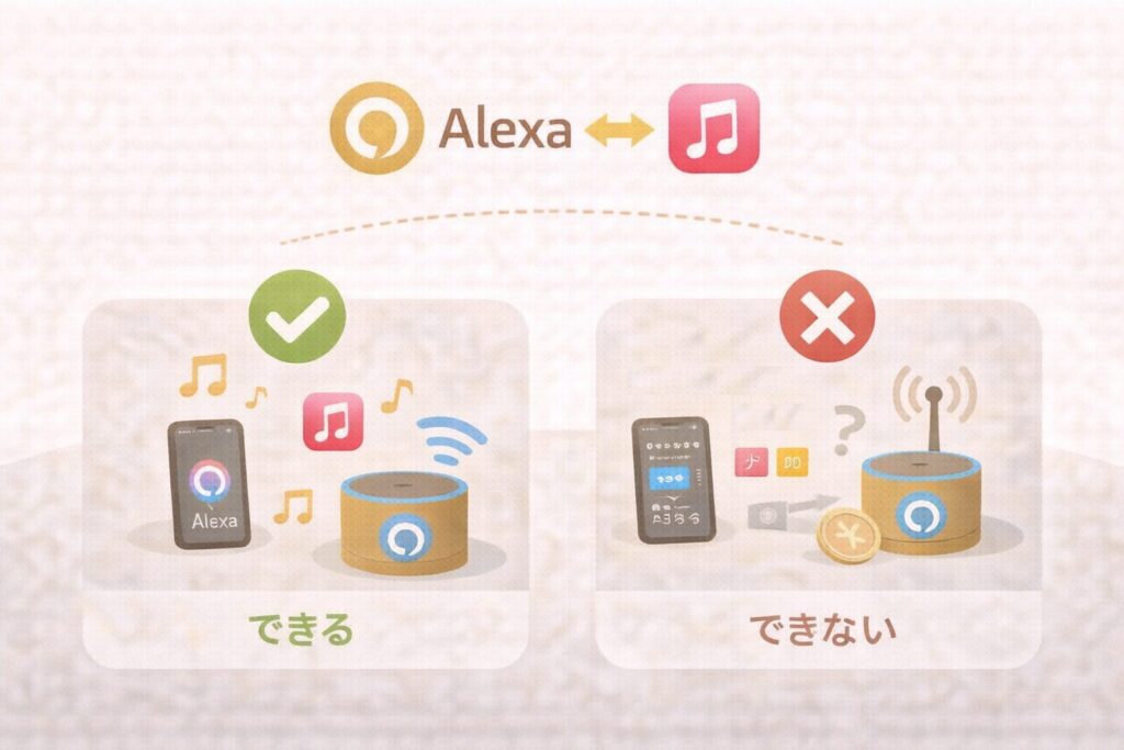 アレクサでApple Musicは使える?できること・できないこと